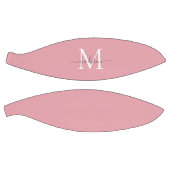 赤面ピンクグレーモノグラムフェミニンスクリプガーリート バスケットボール (パネル)