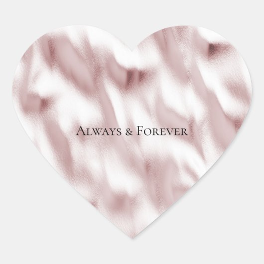 赤面ピンクグ結婚ラムブライダルシャワー ハートシール (正面)