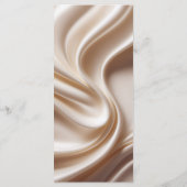 赤面ピンクサテンエレガンス結婚ズメニュー メニュー (裏面)