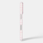 赤面ピンクジンガムフローラクレストモノグラム Case-Mate iPhoneケース (裏面 / 右)