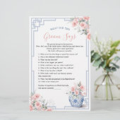 赤面ピンクジンジャージャールChinoiserie何と新郎言う (スタンド正面)