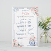 赤面ピンクジンジャージャールChinoiserie彼女はむしろ (スタンド正面)