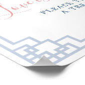 赤面ピンクジンジャージャールChinoiserie愛は甘い ポスター (角)