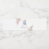 赤面ピンクジンジャージャーCHINOISERIEシャワー紙 ペットボトルラベル (シングルラベル)