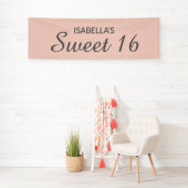 赤面ピンクスウィート16 横断幕 (インサイチュ)