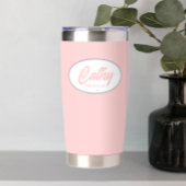 赤面ピンクスタイリ結婚ズの花嫁 保温保冷タンブラー