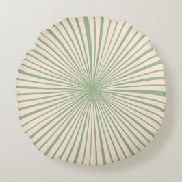 赤面ピンクセージグリーンホイールトレンディーファッショナブル ラウンドクッション