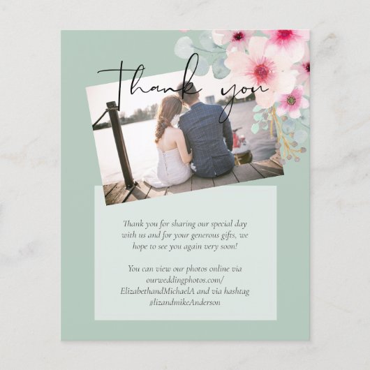 赤面ピンクセージ結婚フローラのスクリプト予算 (正面)