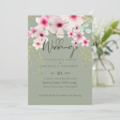 赤面ピンクセージ結婚フローラのスクリプト予算 (スタンド正面)