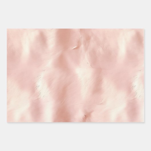 赤面ピンクタンサウスウエストコフェイクウィド ラッピングペーパーシート (正面3)