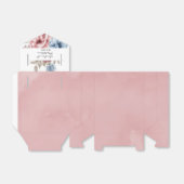 赤面ピンクダスティブルーウォーター色牡丹結婚ズ フェイバーボックス (折り畳みなし)