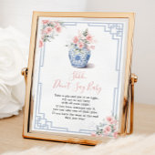 赤面ピンクチノイスリージンジャージャーベビーと言わない ポスター