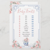 赤面ピンクチノイスリージンジャージャーベビー特性 (正面/裏面)