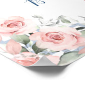 赤面ピンクチノイスリージンジャージャールウェルカム ポスター (角)