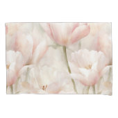 赤面ピンクチューリップフローラ 枕カバー (正面左)