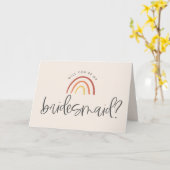 赤面ピンクテラコッタレインボーブリーズメイド提案 カード (黄色い花)