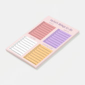 赤面ピンクパープルが企画 ポストイット (アングル)