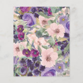 赤面ピンクパープルウォーター色フローラ (裏面)