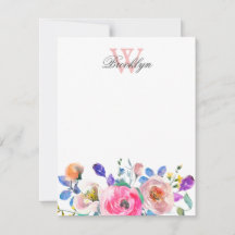 赤面ピンクパープルフローラ離れティール（緑がかった色）モノグラムの