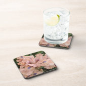 赤面ピンクヒゲ虹彩フローラ コースター (右側)