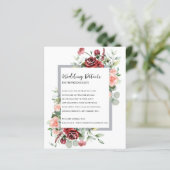 赤面ピンクピーチアンドコーラルフローラ結婚ズ詳細 (スタンド正面)