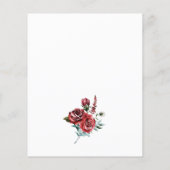 赤面ピンクピーチアンドコーラルフローラ結婚ズ詳細 (裏面)