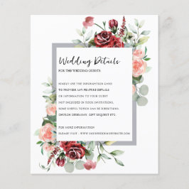 赤面ピンクピーチアンドコーラルフローラ結婚ズ詳細