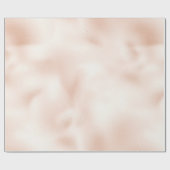 赤面ピンクピーチバラ ラッピングペーパー (フラット)