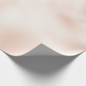 赤面ピンクピーチバラ ラッピングペーパー (角)