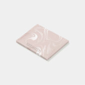 赤面ピンクフェイクバラ金ゴールドグラムメイクアップアーティスト ポストイット (アングル)