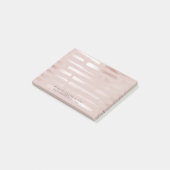 赤面ピンクフェイクバラ金ゴールドグラムメイクアップアーティスト ポストイット (アングル)