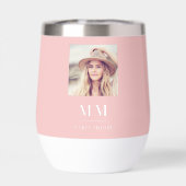 赤面ピンクフォトモノグラムイニシャル名 (背面)