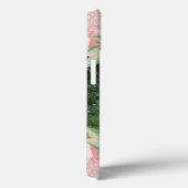 赤面ピンクフローラとグリッターペット馬の写真 Case-Mate iPhoneケース (裏面 / 右)