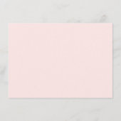 赤面ピンクフローラアドバイスカード アドバイスカード (裏面)