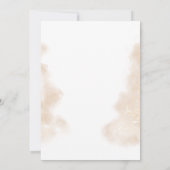 赤面ピンクフローラウォーター結婚カラー セーブザデート (裏面)