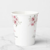 赤面ピンクフローラキンセアニラ 紙コップ (左)