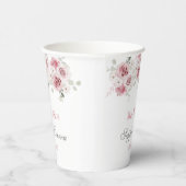赤面ピンクフローラキンセアニラ 紙コップ (右)