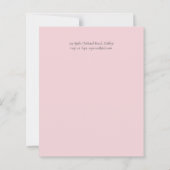 赤面ピンクフローラグリーナリーボホ結婚ズ (裏面)