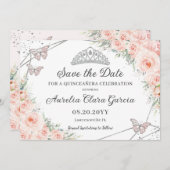 赤面ピンクフローラシルバーキンセアニラSweet sixteen セーブザデート (正面/裏面)