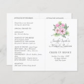 赤面ピンクフローラセージ葉ズバジェット結婚ズ (正面/裏面)