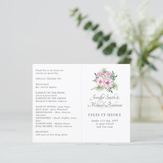 赤面ピンクフローラセージ葉ズバジェット結婚ズ (スタンド正面)