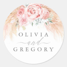 赤面ピンクフローラパンパスグラス結婚ズ