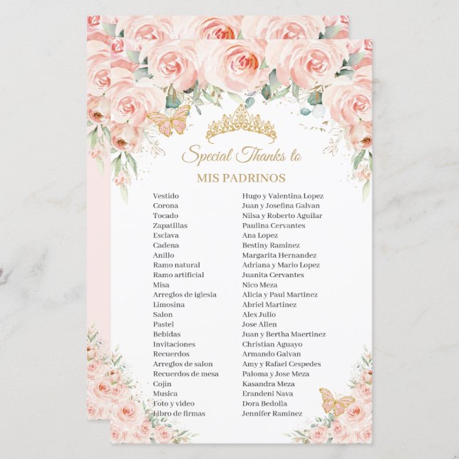 赤面ピンクフローラフラワーズミパドリノスキンセアニラ (正面/裏面)