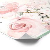 赤面ピンクフローラプリンセスキンセアニェラウェルカム ポスター (角)