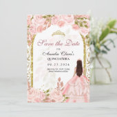 赤面ピンクフローラプリンセス金ゴールドアーチキンセアニェラ 案内状 (スタンド正面)