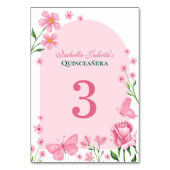 赤面ピンクフローラミクリンスアニョスキンセアニラ テーブルナンバー (正面)