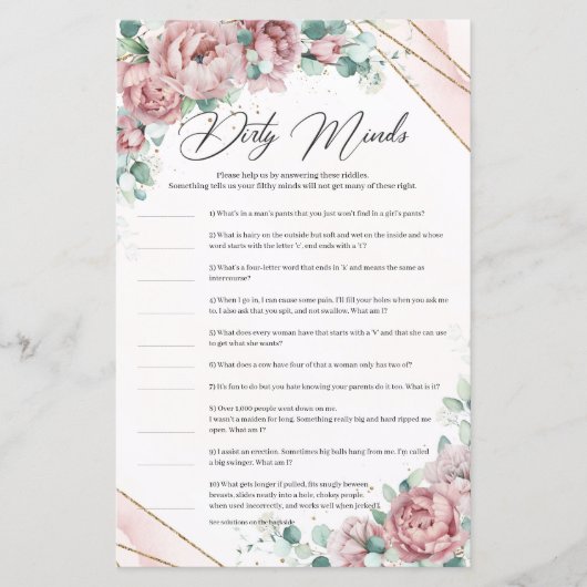 赤面ピンクフローラユーカリ金ゴールド汚れた心 (正面)