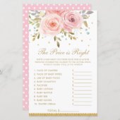 赤面ピンクフローラ価格は右シャワーゲーム (正面/裏面)