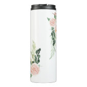 赤面ピンクフローラ感謝していの先生ギフト  タンブラー (裏面)