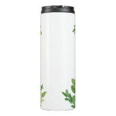 赤面ピンクフローラ感謝していの先生ギフト タンブラー (裏面)